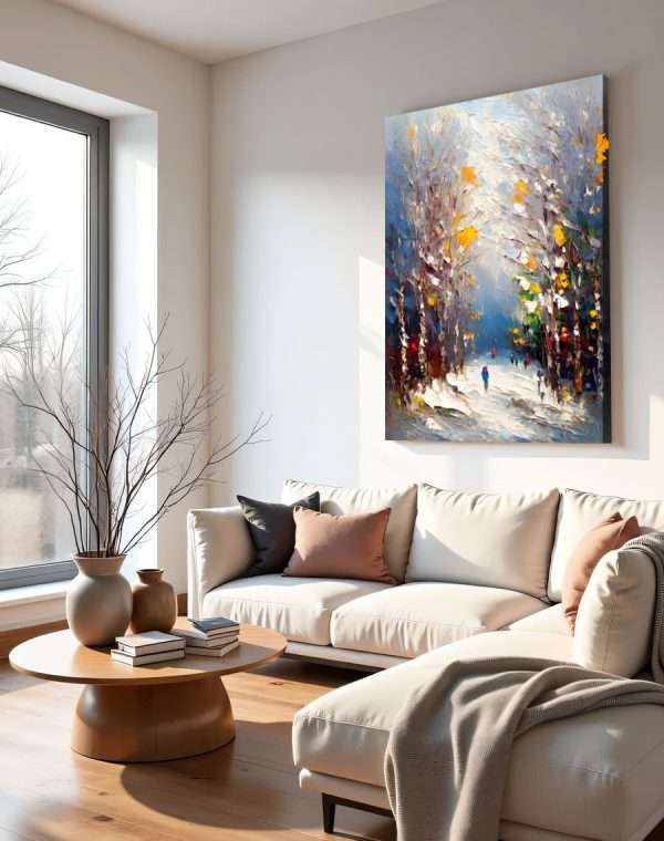 Drugi obrazWinter Walk in Blue Light