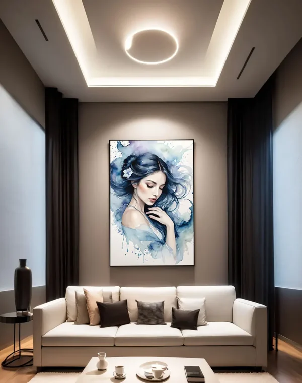 Drugi obrazEphemeral Beauty in Blue