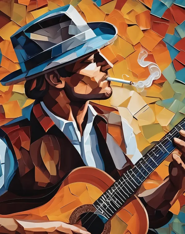 Cigarette and Guitar