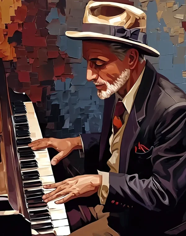 Old Man and the Piano